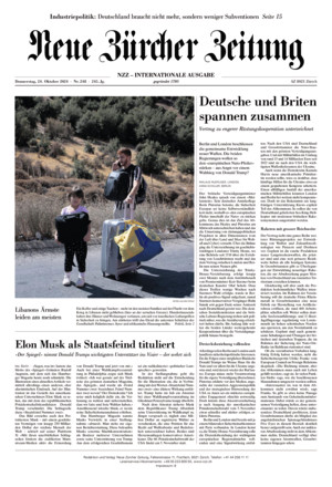 Neue Zürcher Zeitung International