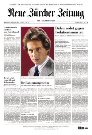 Neue Zürcher Zeitung - ePaper