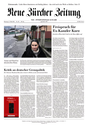 Neue Zürcher Zeitung International