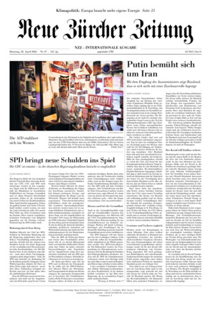 Neue Zürcher Zeitung International