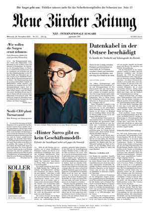 Neue Zürcher Zeitung International