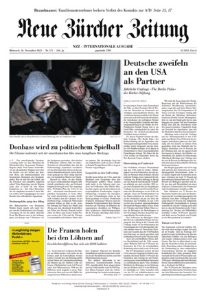 Neue Zürcher Zeitung International