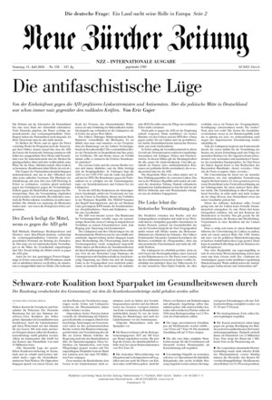 Neue Zürcher Zeitung International