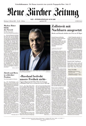 Neue Zürcher Zeitung International