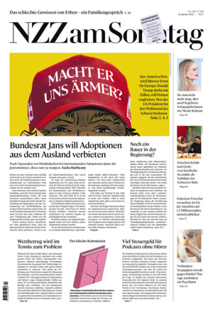 Neue Zürcher Zeitung am Sonntag