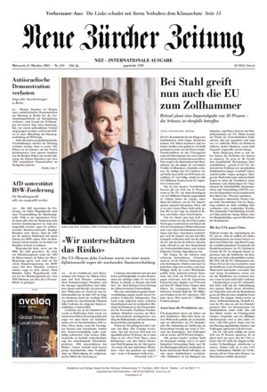 Neue Zürcher Zeitung International