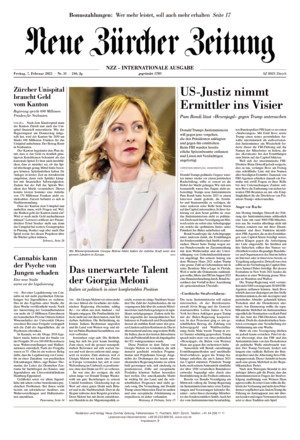 Neue Zürcher Zeitung International