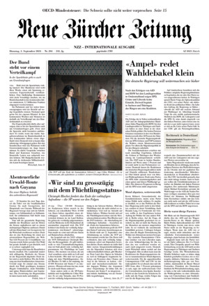 Neue Zürcher Zeitung International - ePaper