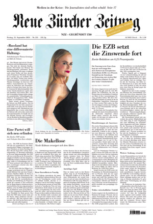 Neue Zürcher Zeitung - ePaper