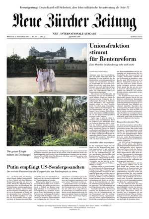 Neue Zürcher Zeitung International