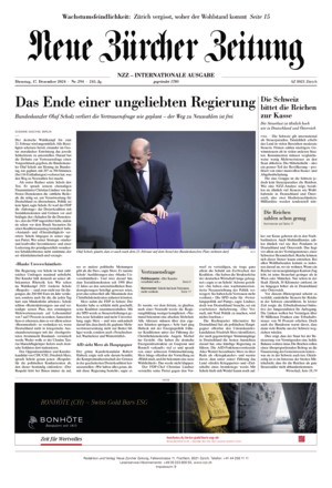 Neue Zürcher Zeitung International