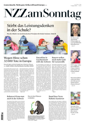 Neue Zürcher Zeitung am Sonntag