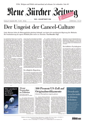 Neue Zürcher Zeitung