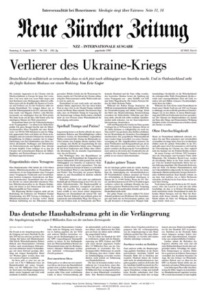 Neue Zürcher Zeitung International