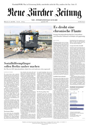 Neue Zürcher Zeitung International