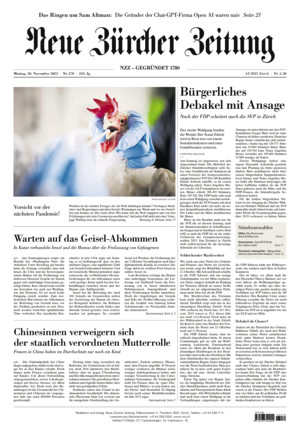 Neue Zürcher Zeitung