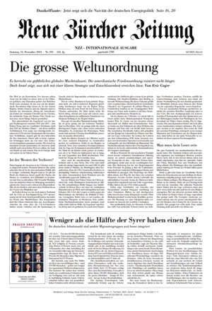 Neue Zürcher Zeitung International