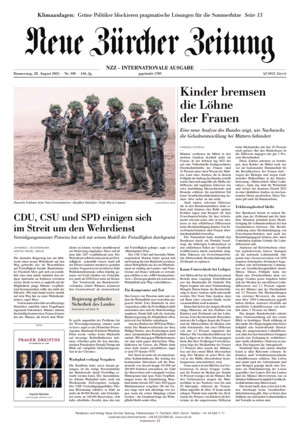 Neue Zürcher Zeitung International