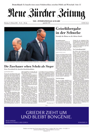 Neue Zürcher Zeitung International