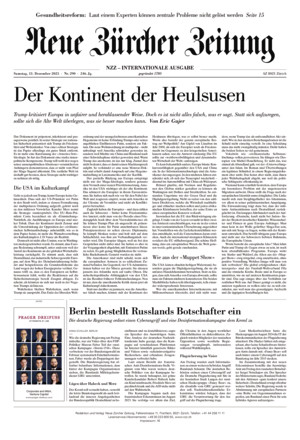 Neue Zürcher Zeitung International