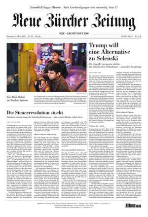 Neue Zürcher Zeitung - ePaper