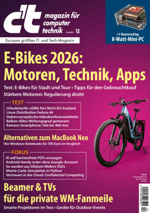 c't Magazin für Computertechnik
