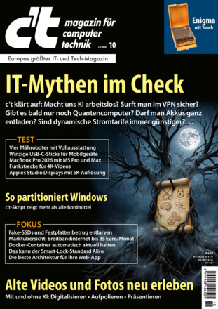 c't Magazin für Computertechnik