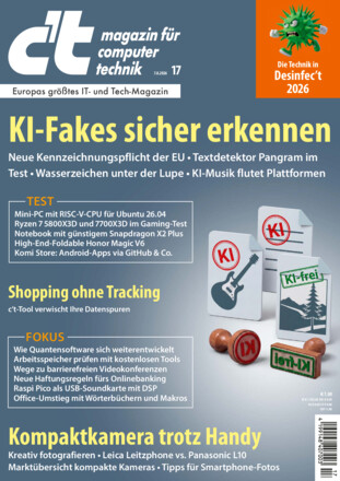 c't Magazin für Computertechnik