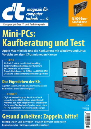 c't Magazin für Computertechnik