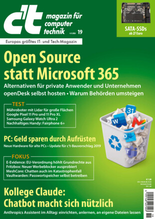 c't Magazin für Computertechnik