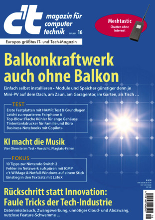 c't Magazin für Computertechnik