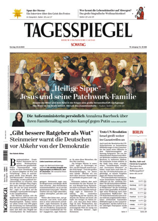 Der Tagesspiegel - Zeitung Als EPaper Im IKiosk Lesen