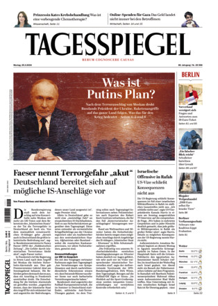 Der Tagesspiegel - Zeitung Als EPaper Im IKiosk Lesen