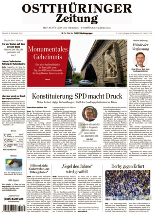 Ostthüringer Zeitung - ePaper