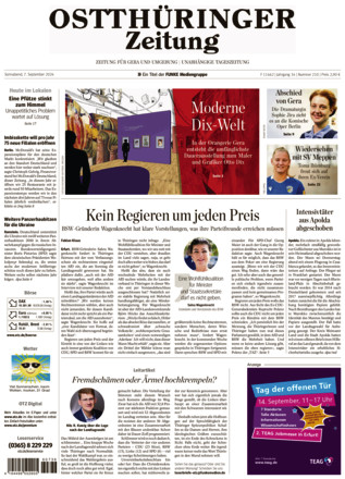 Ostthüringer Zeitung - ePaper