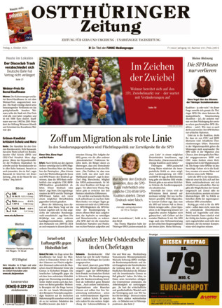 Ostthüringer Zeitung - ePaper