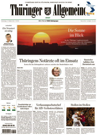 Thüringer Allgemeine - ePaper