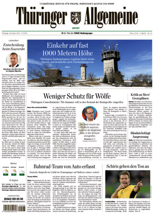 Thüringer Allgemeine - ePaper