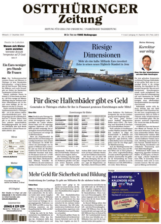 Ostthüringer Zeitung - ePaper