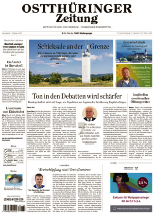 Ostthüringer Zeitung - ePaper;