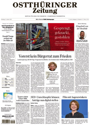 Ostthüringer Zeitung - ePaper