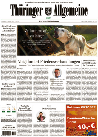 Thüringer Allgemeine - ePaper