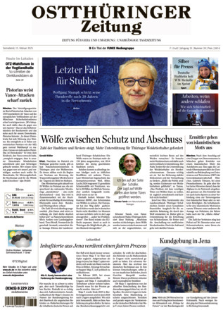 Ostthüringer Zeitung - ePaper