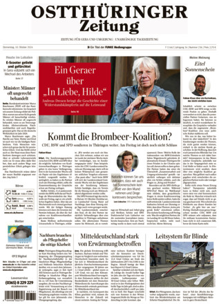 Ostthüringer Zeitung - ePaper