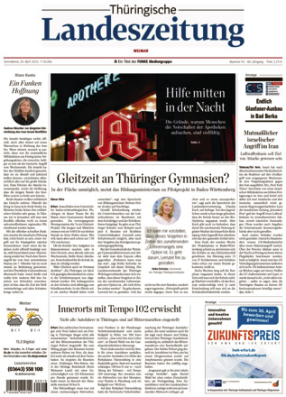 Thüringische Landeszeitung - ePaper