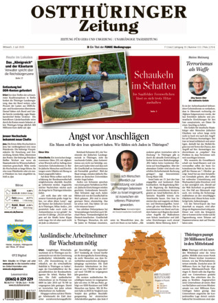 Ostthüringer Zeitung - ePaper