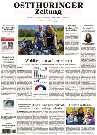 Ostthüringer Zeitung - ePaper