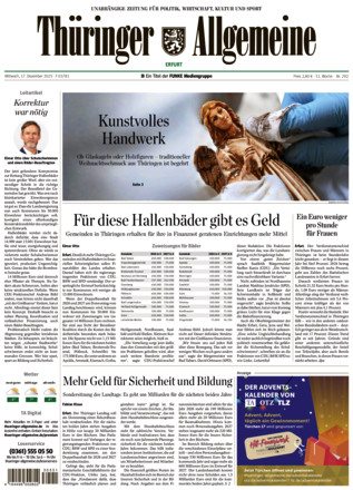 Thüringer Allgemeine - ePaper
