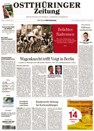 Ostthüringer Zeitung - ePaper