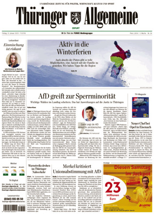 Thüringer Allgemeine - ePaper